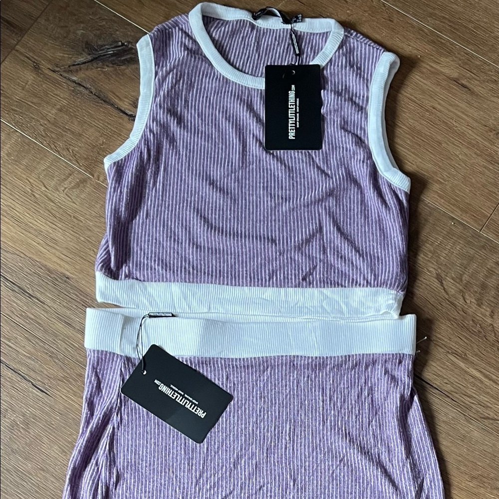 PRETTY LITTLE THING-NWT Matching Skirt/Top Set